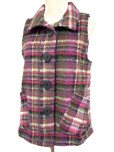 Habitat Vest Totally Tartan/Plum Plaid