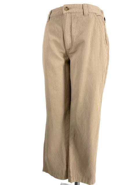 Jag Chino Tailored Cropped Pants/Humus