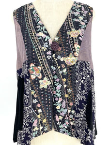 Yasuko patchwork kimono vest (10)